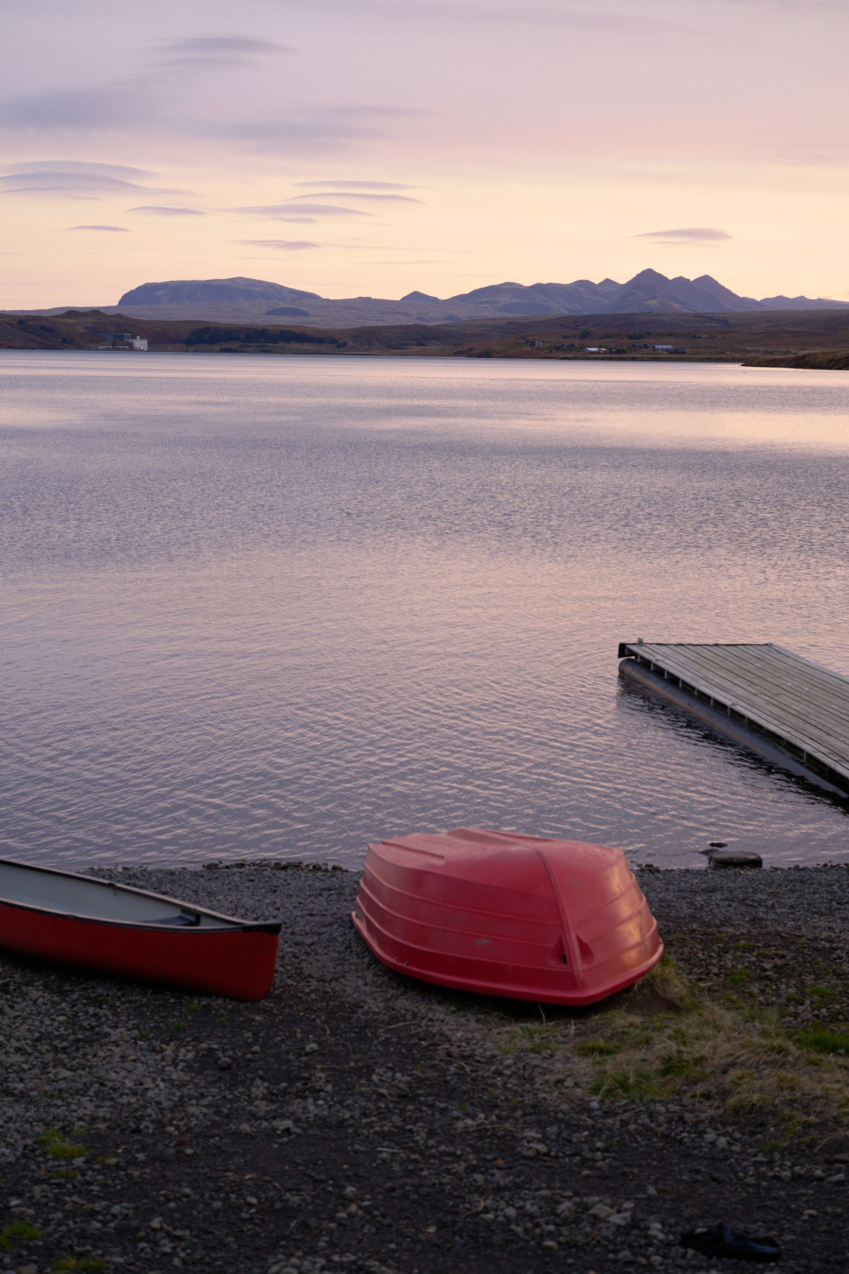 Dawn over Úlfljótsvatn